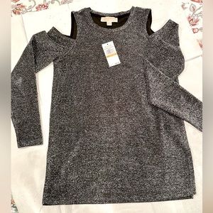 ✨Sparkle Michael Kors Black/Silver Tunic